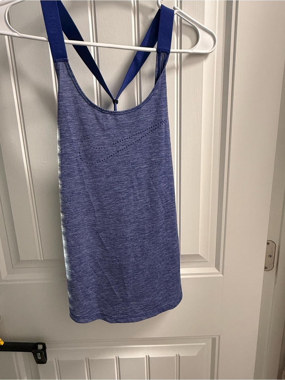 Nike Purple-Blue Strappy Athletic Tank Top